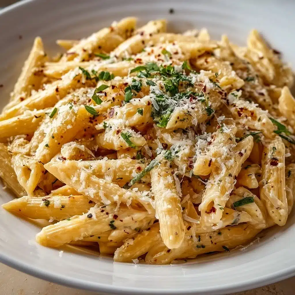 One Pot Creamy Garlic Pasta