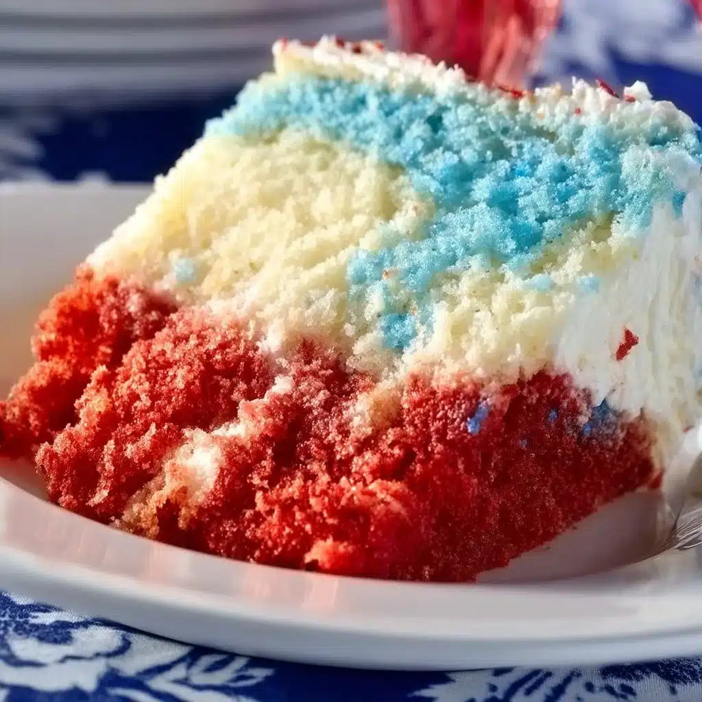 Patriotic Poke Cake