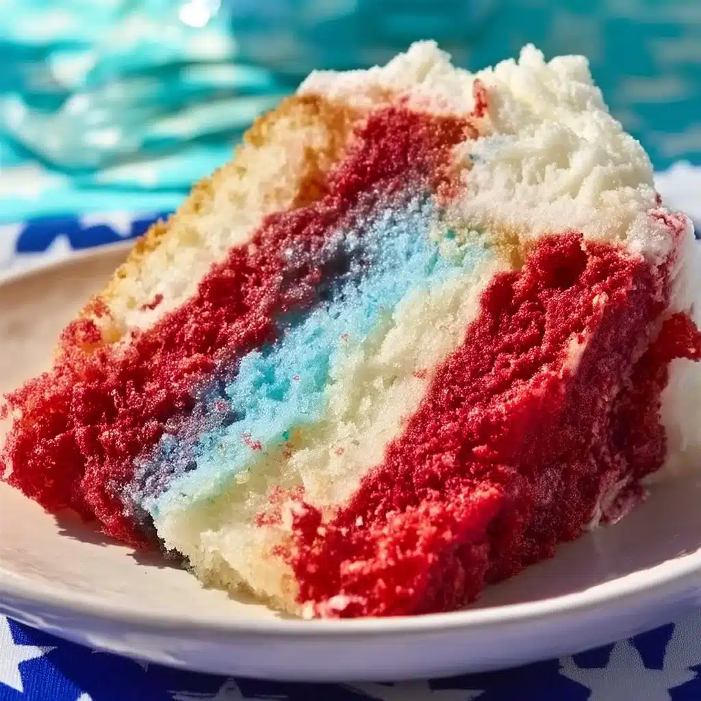 Patriotic Poke Cake