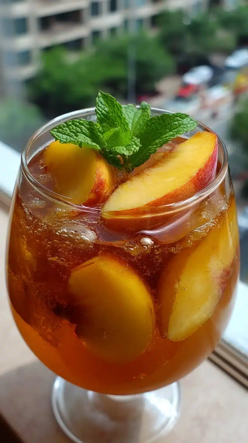Peach Iced Tea Lemonade