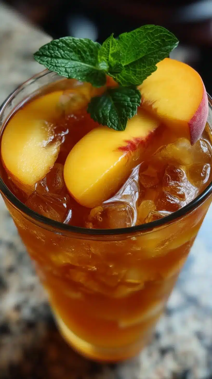 Peach Iced Tea Lemonade