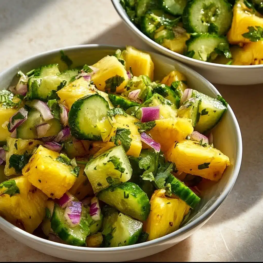 Pineapple Cucumber Salad