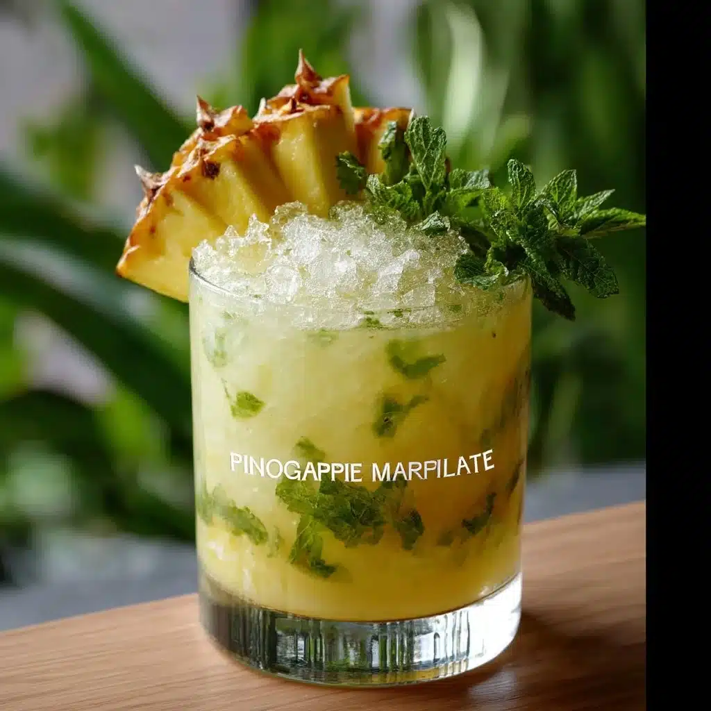 Pineapple Margarita Mocktail