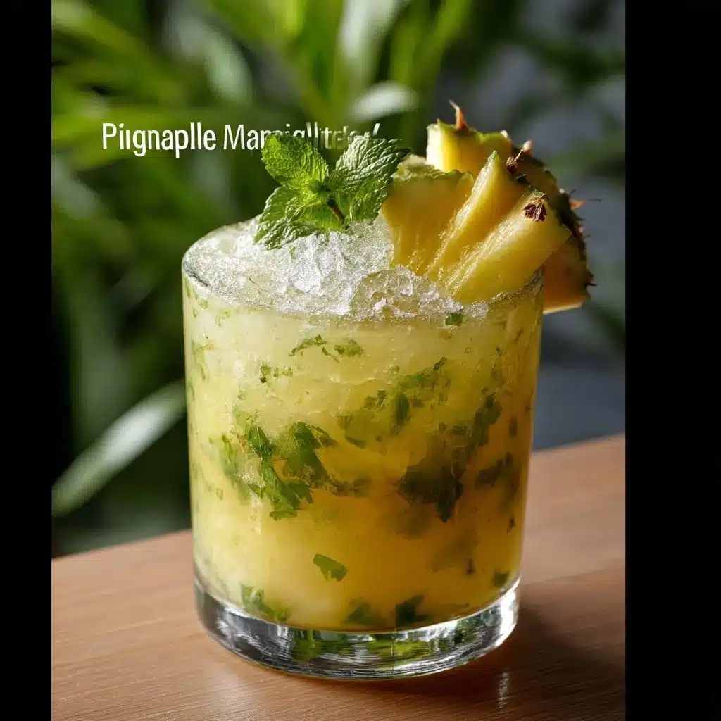 Pineapple Margarita Mocktail