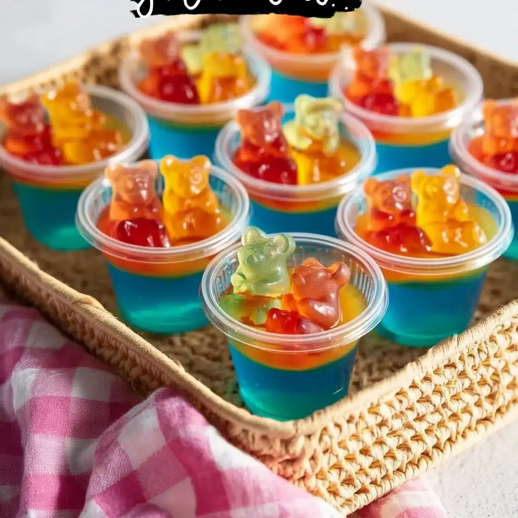 Pool Party Jello Shots