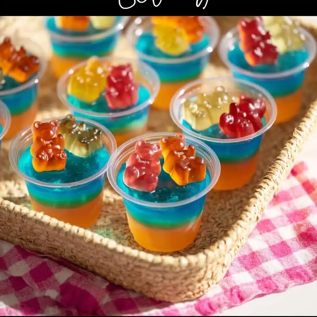Pool Party Jello Shots