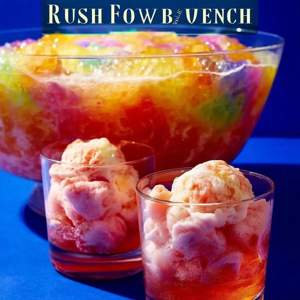 Rainbow Sherbet Punch