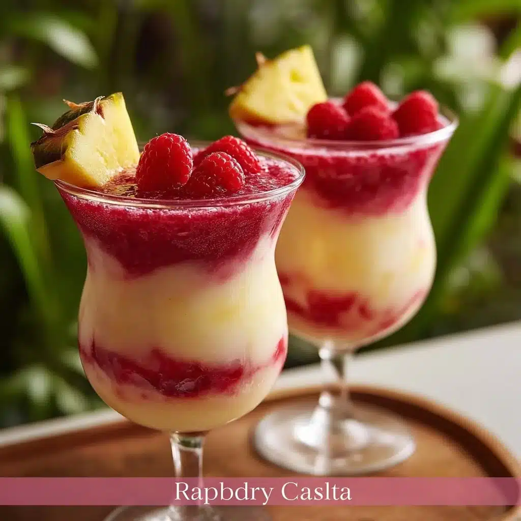 Raspberry Colada Twist