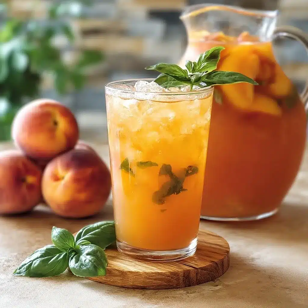 Refreshing Peach Lemonade