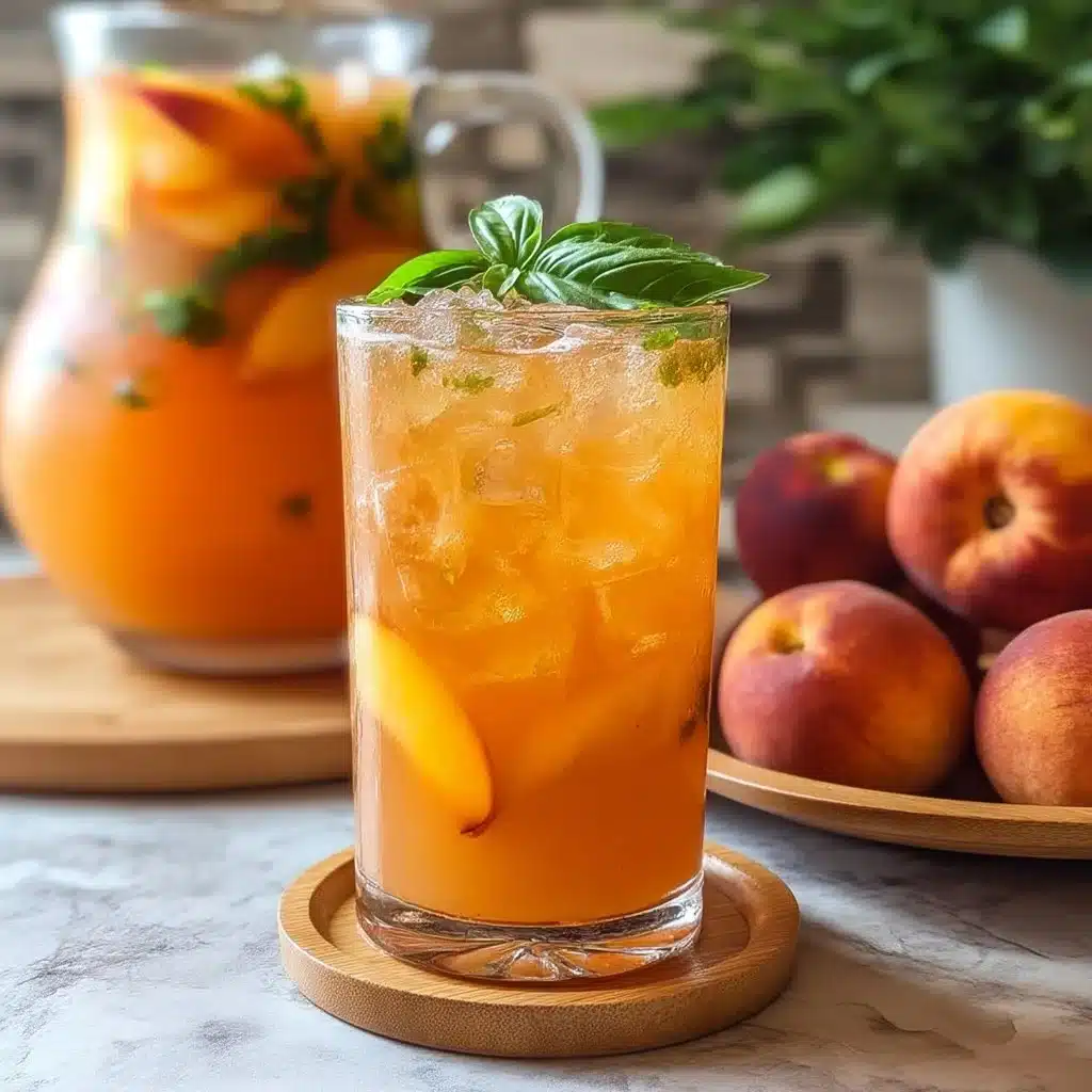 Refreshing Peach Lemonade
