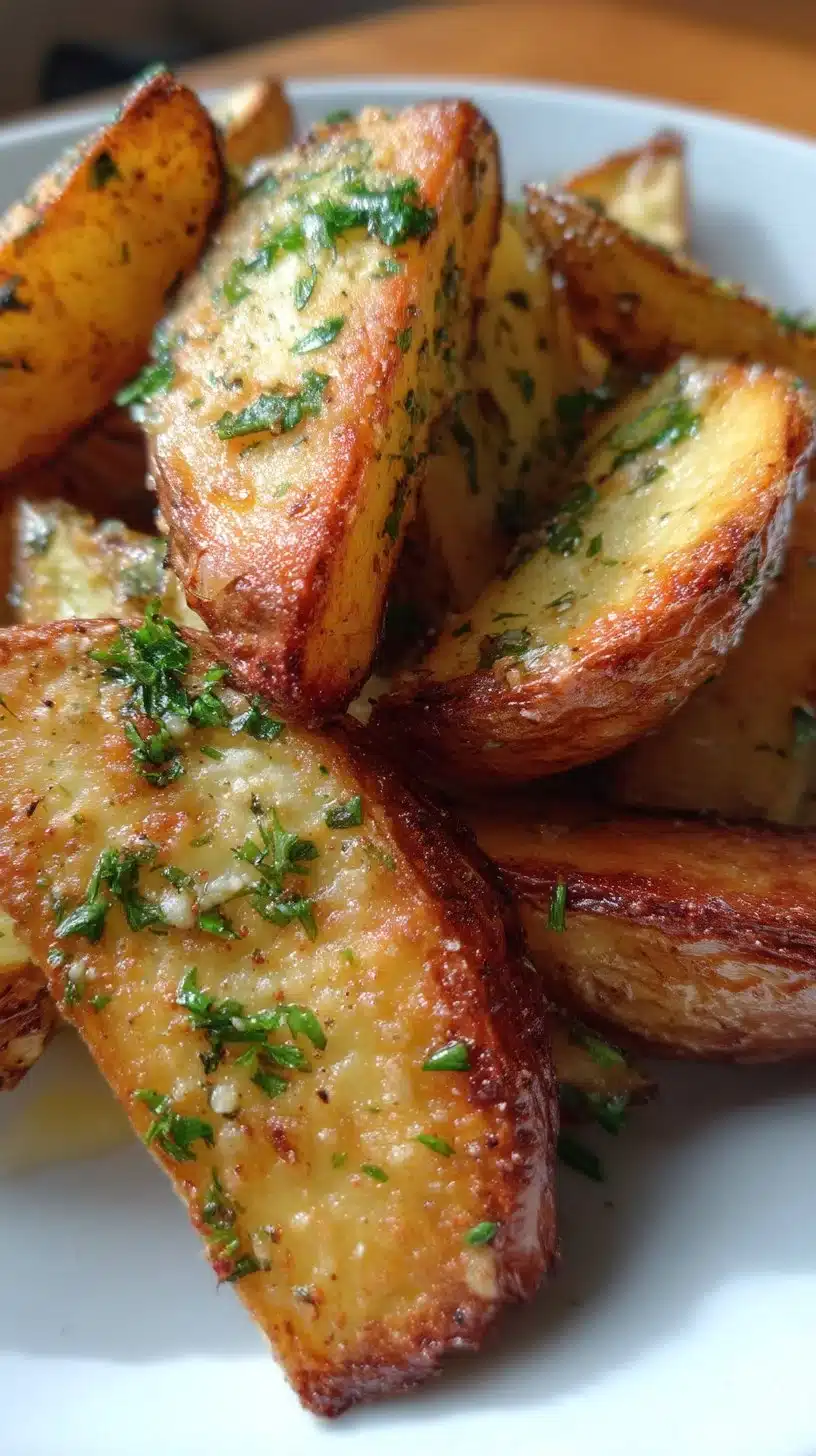 Roasted Ranch Potato Wedges