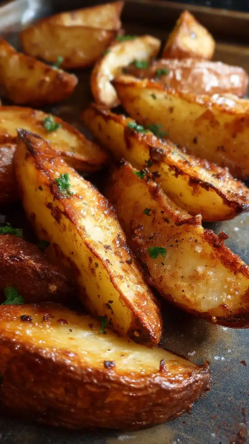 Roasted Ranch Potato Wedges