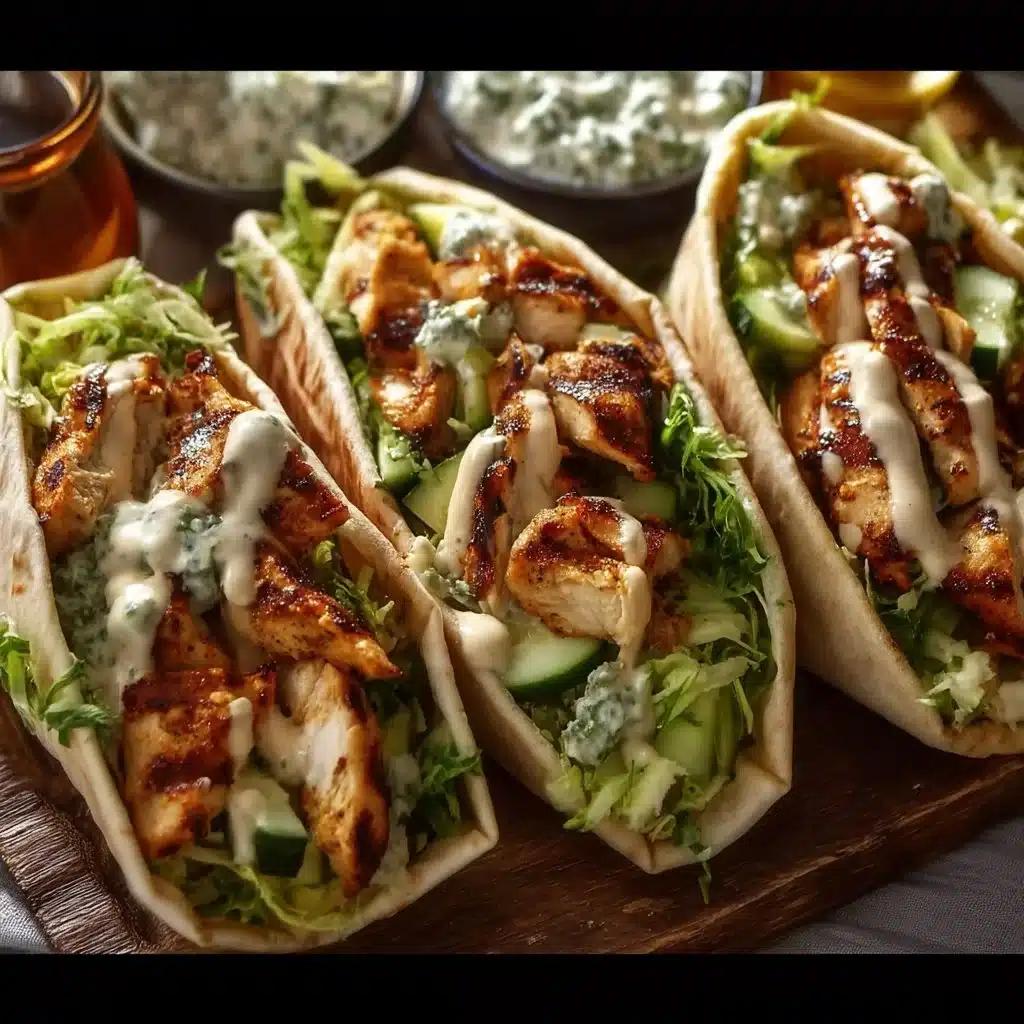 Sheet Pan Chicken Pitas