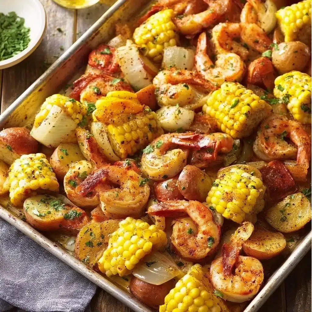 Sheet Pan Shrimp Boil