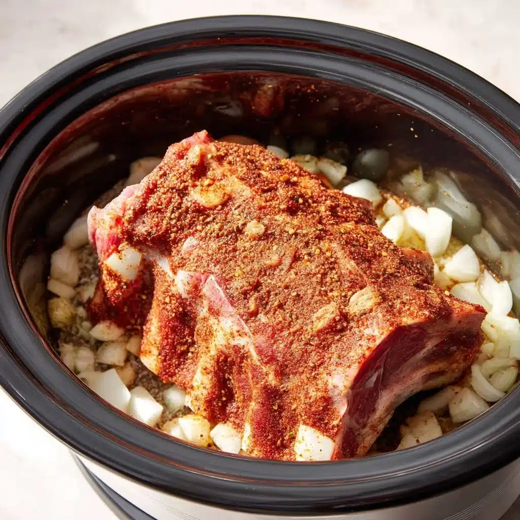 Slow Cooker BBQ Baby Back Ribs