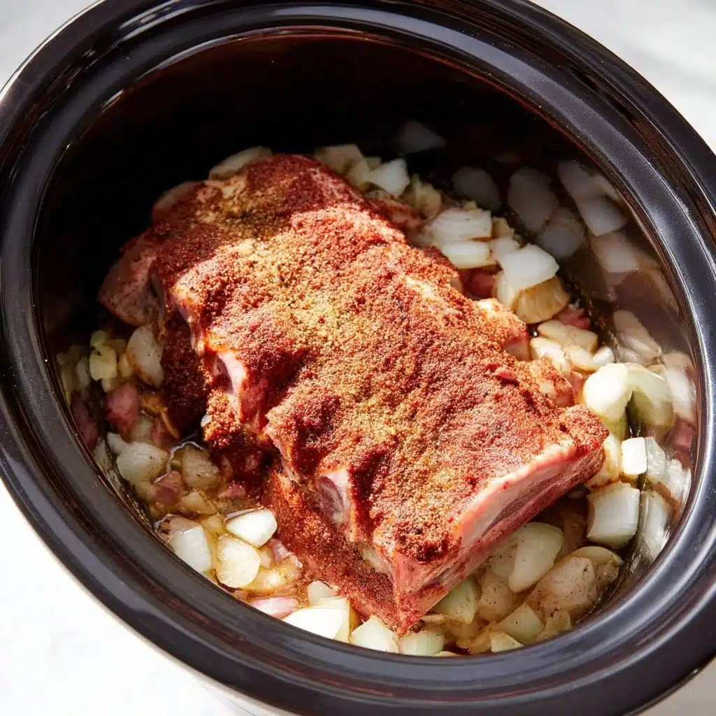 Slow Cooker BBQ Baby Back Ribs
