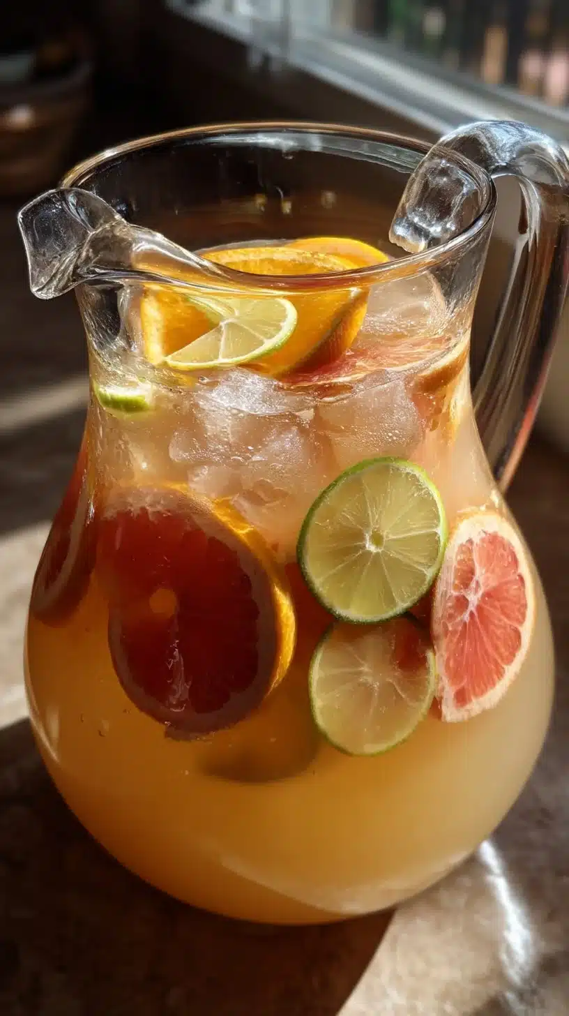 Sparkling Citrus Punch for Cookouts
