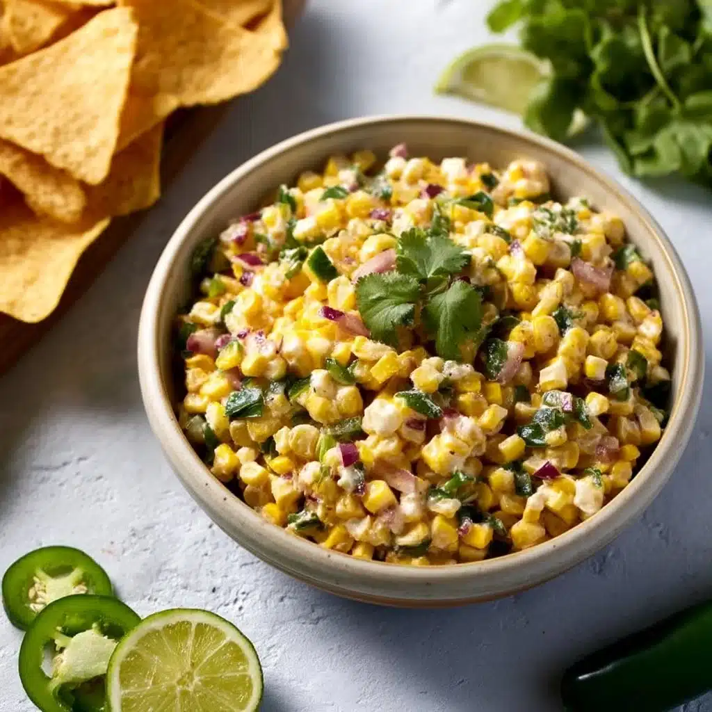 Spicy Mexican Street Corn Salad