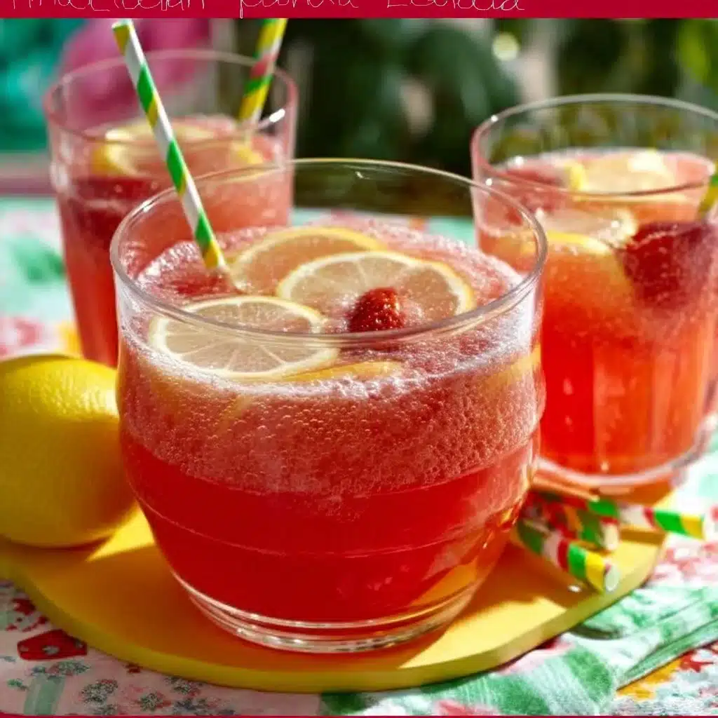 Strawberry Lemonade Punch