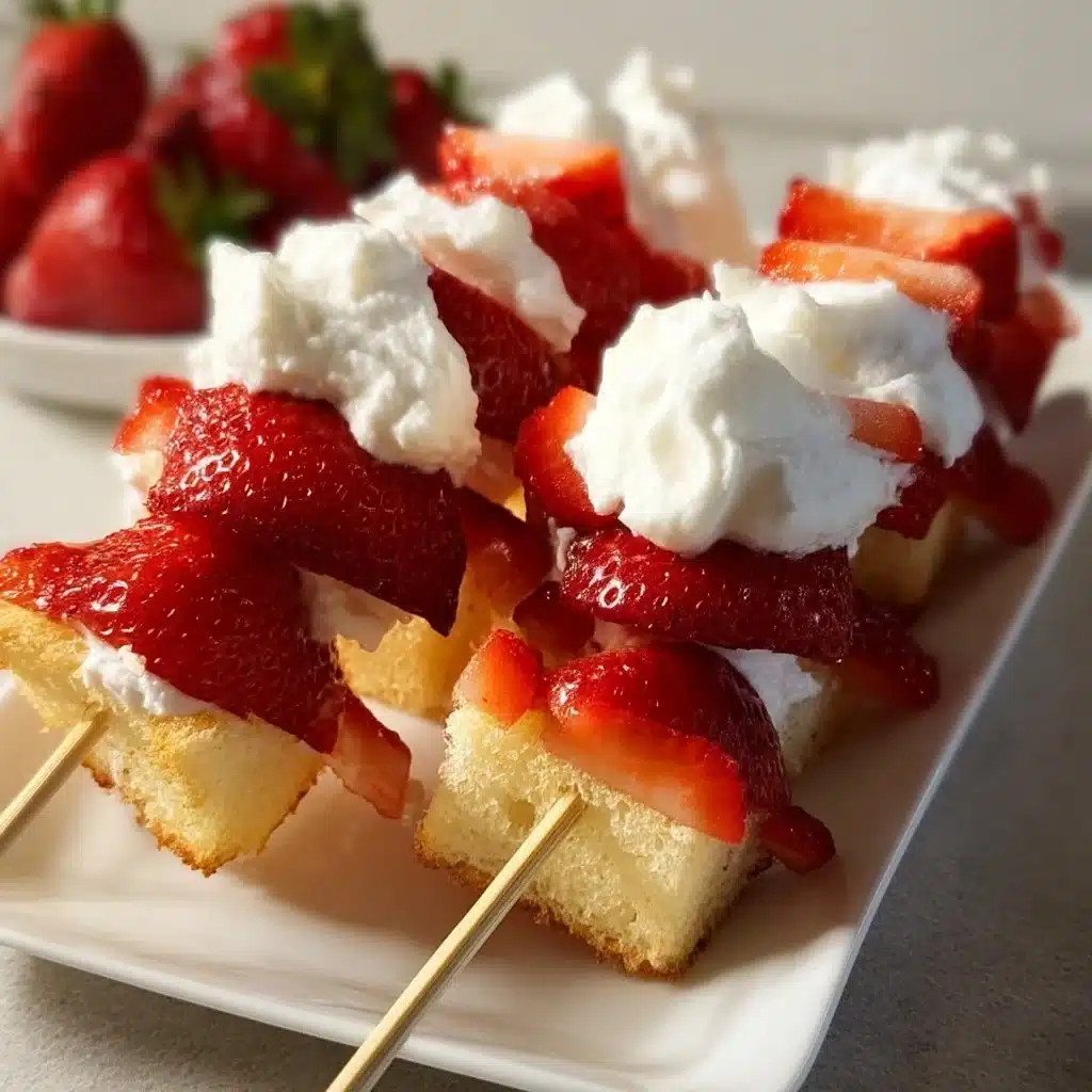 Strawberry Shortcake Kabobs