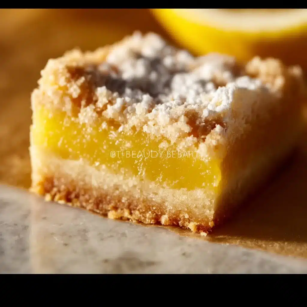 Super Easy Lemon Bars