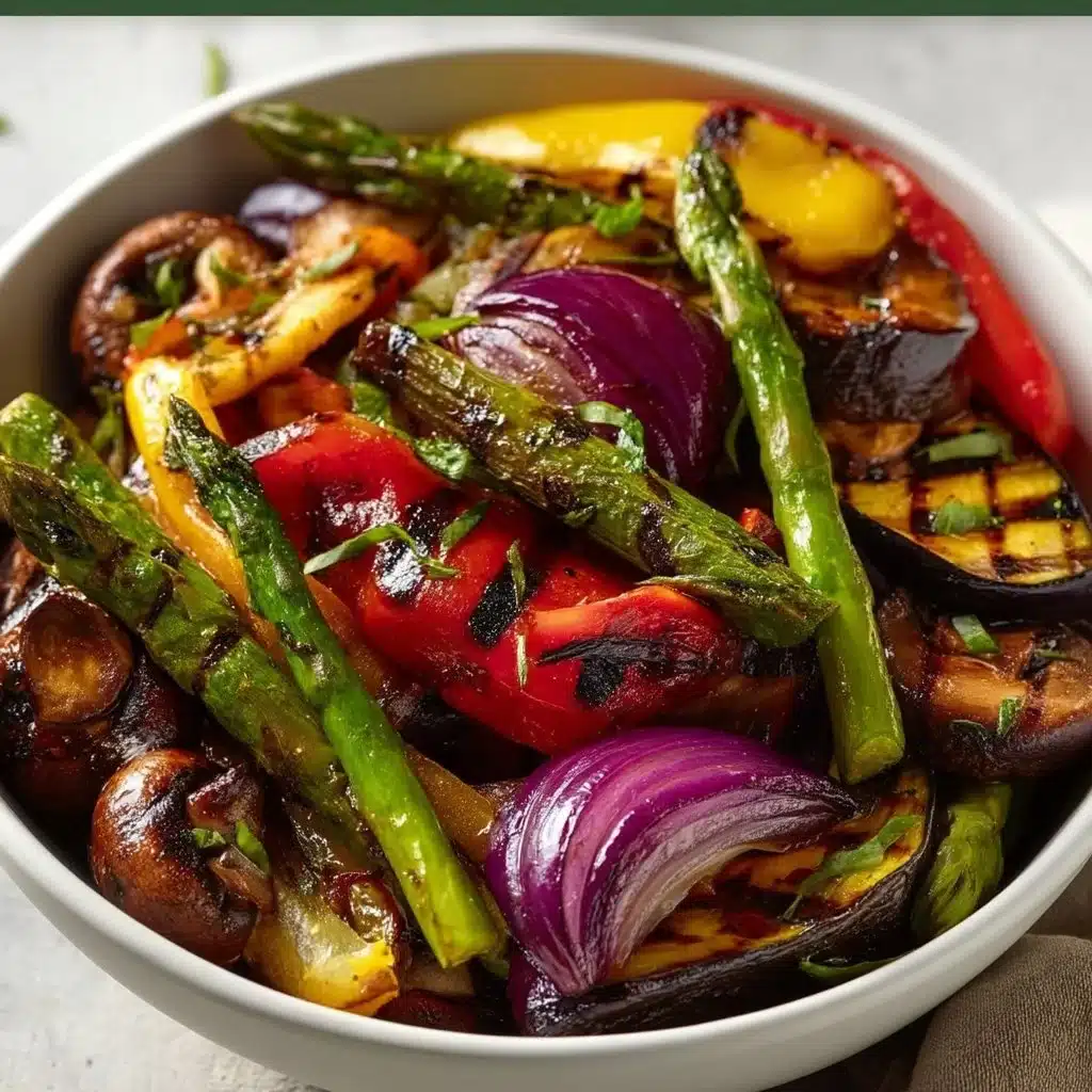 Tasty Grilled Veggies with Marinade