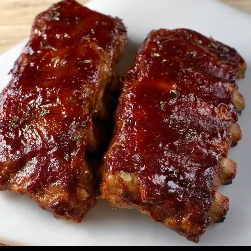 Tender Oven-Roasted Ribs