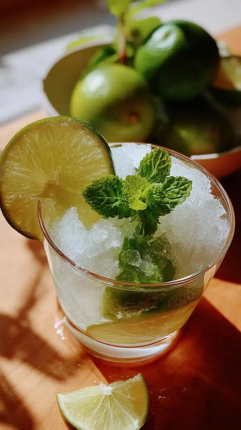 Tropical Coconut Lime Refresher