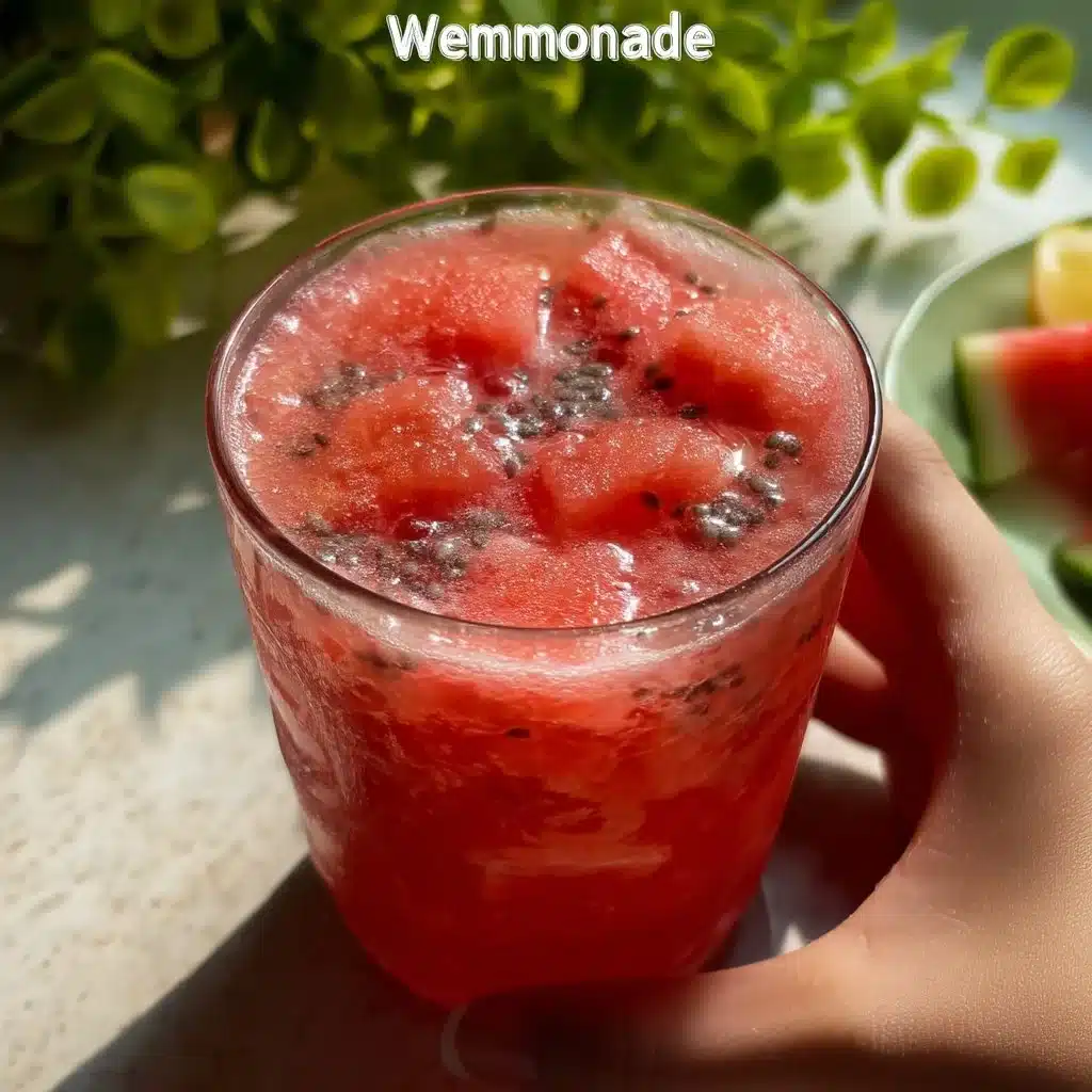 Watermelon Basil Cooler