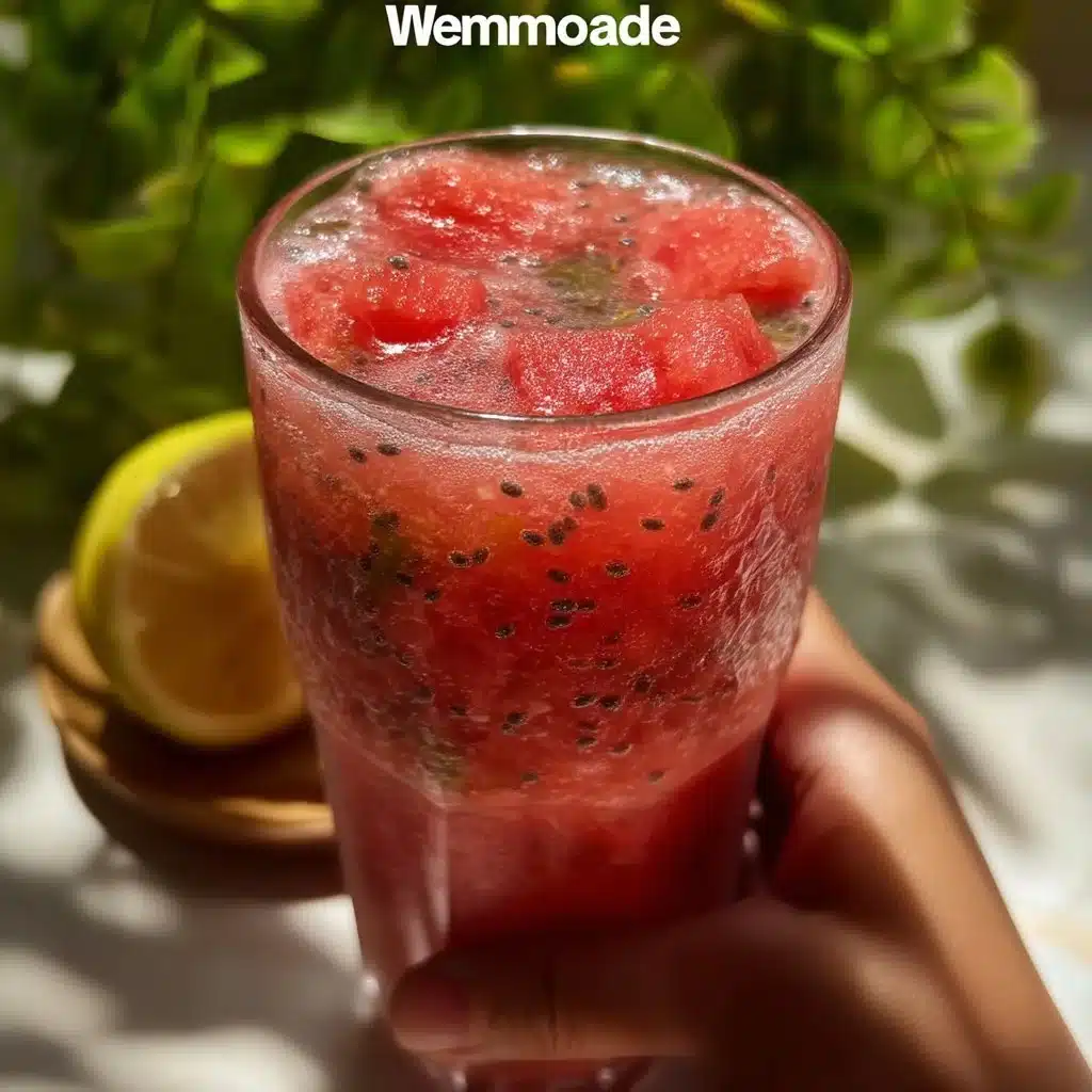 Watermelon Basil Cooler