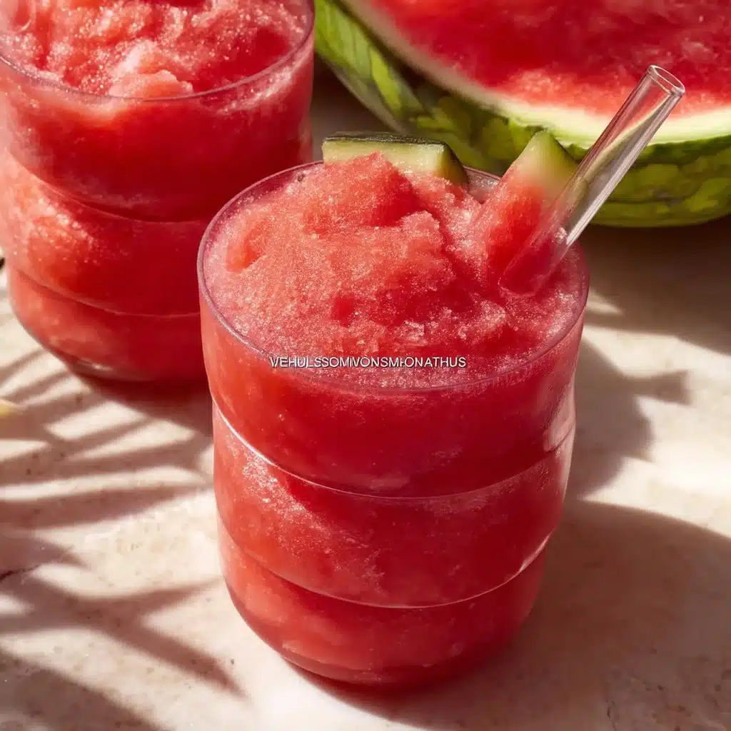 Watermelon Slushies