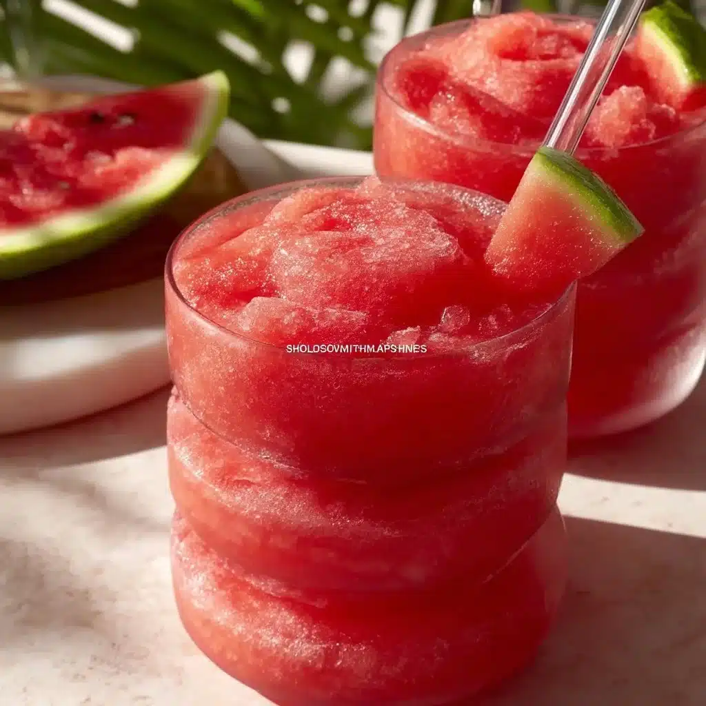 Watermelon Slushies