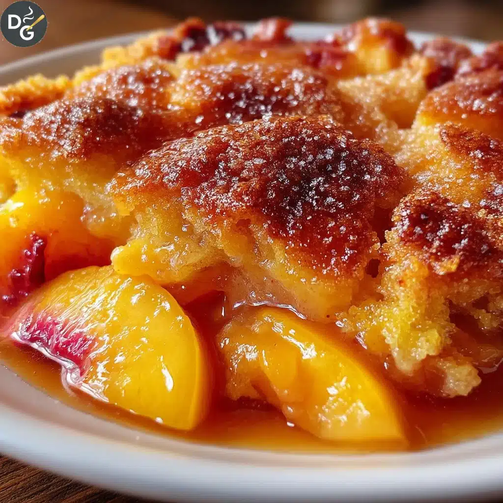 Classic Peach Cobbler Crowd Pleaser