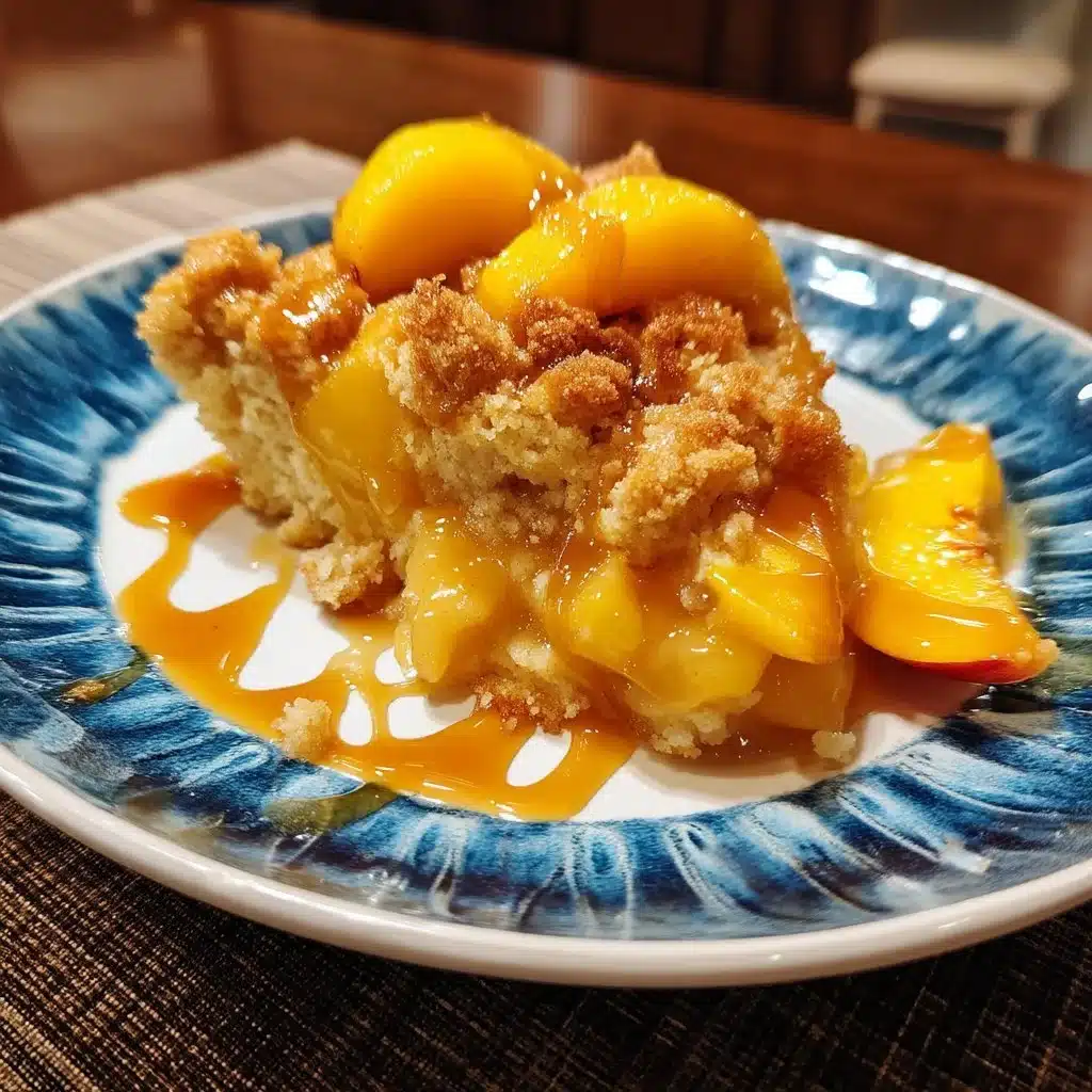 Classic Peach Cobbler Crowd Pleaser