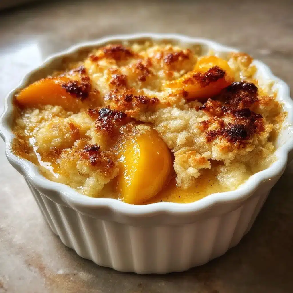 Classic Peach Cobbler Just Like Mom Made