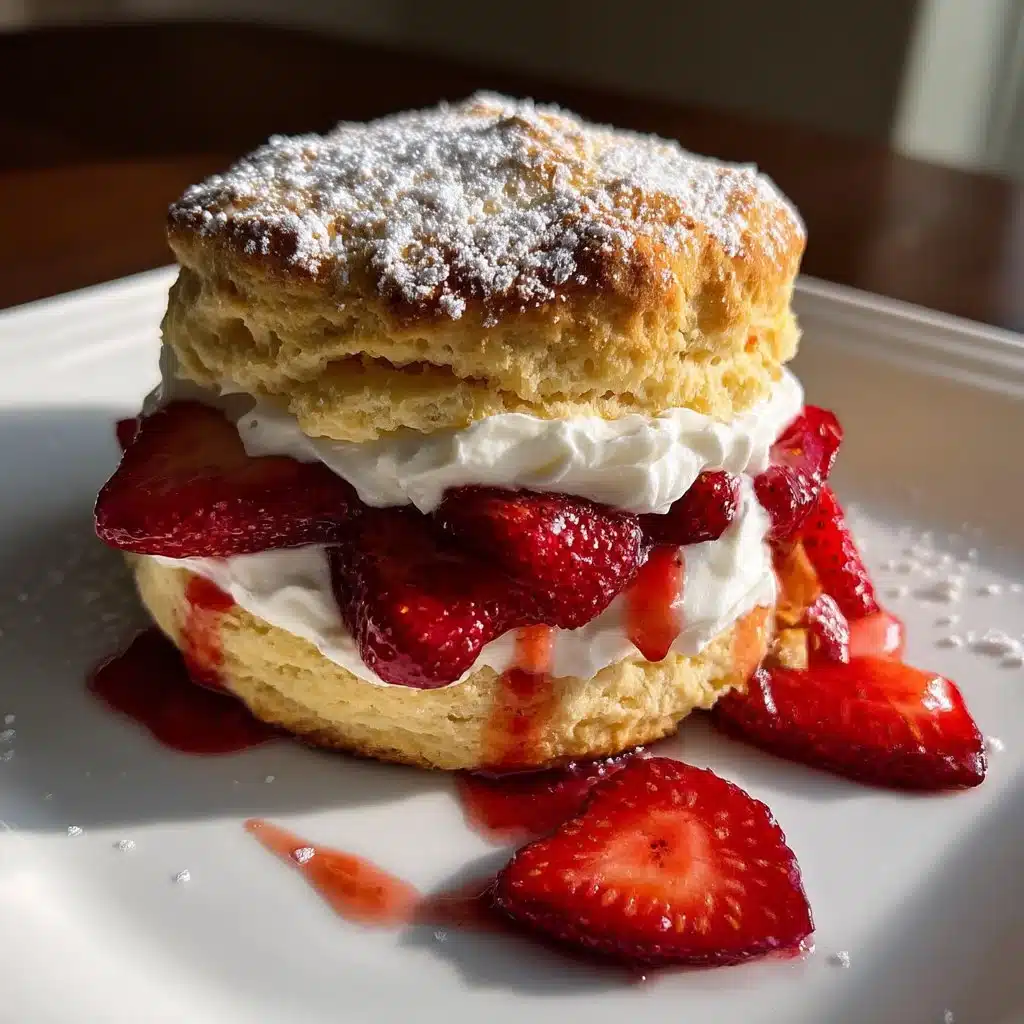 Classic Strawberry Shortcake From Scratch