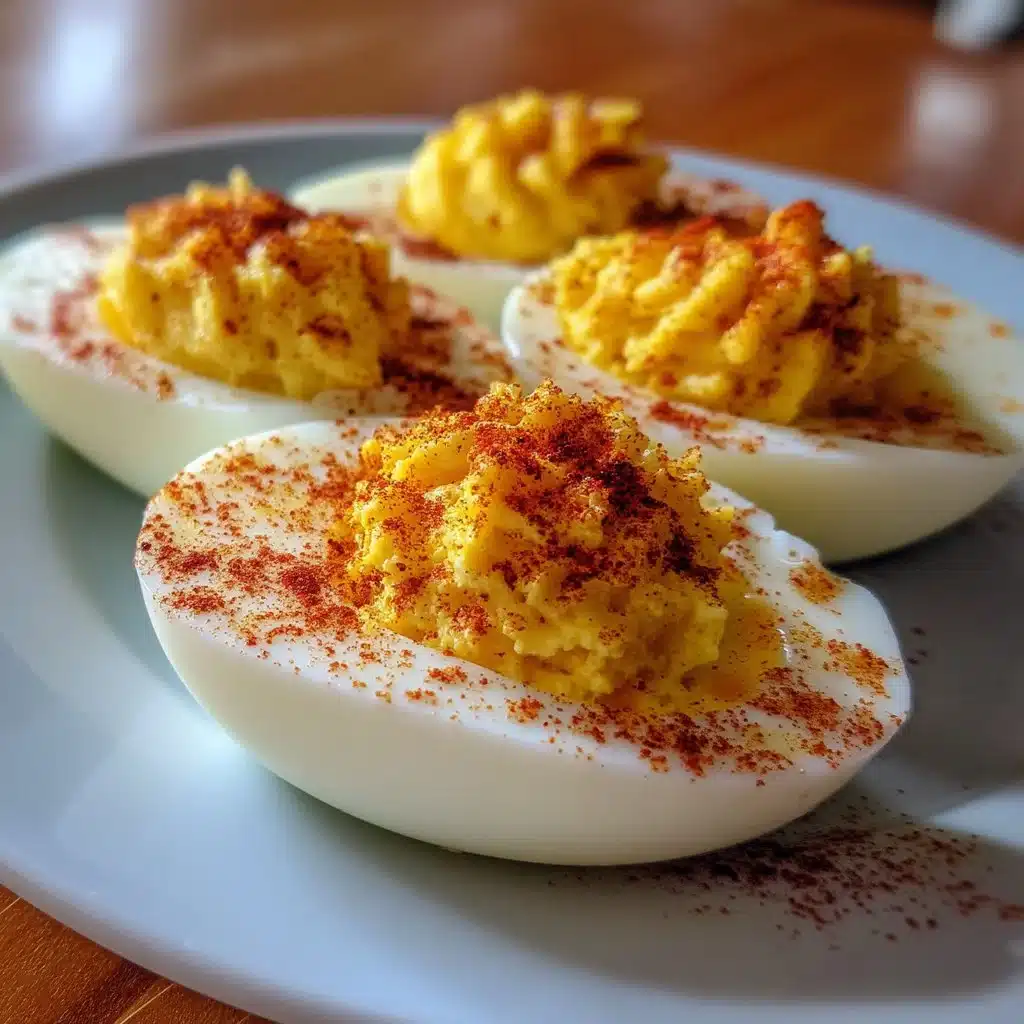 Comforting Deviled Eggs