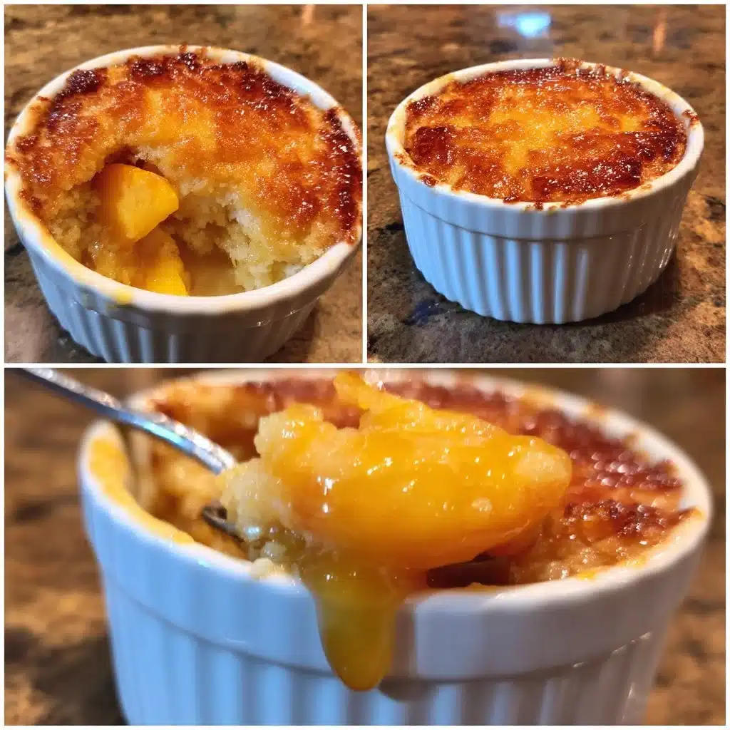 Comforting Peach Cobbler That Melts In Your Mouth