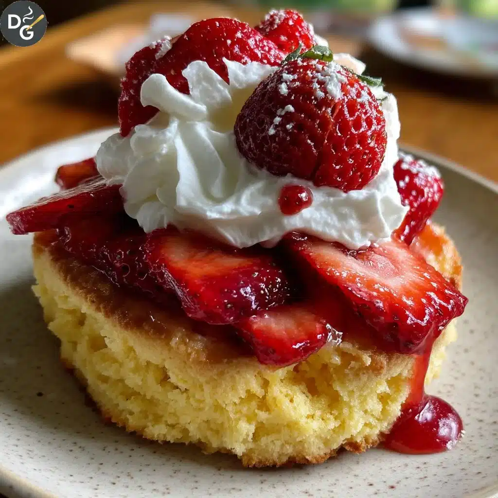 Easy Strawberry Shortcake Crowd Pleaser