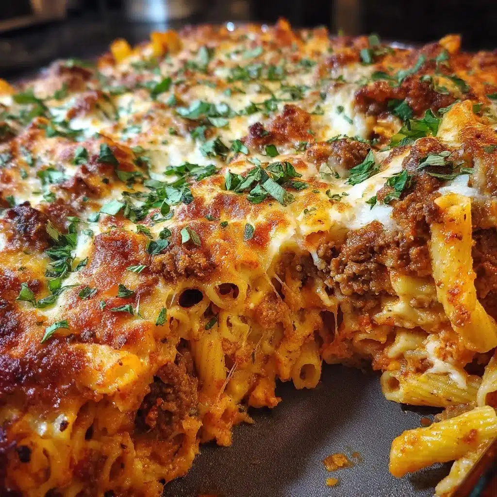 Old-Fashioned Baked Ziti Crowd Pleaser