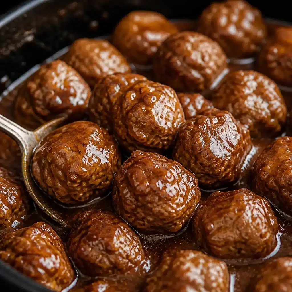 Classic Salisbury Steak Meatballs in Savory Mushroom Gravy
