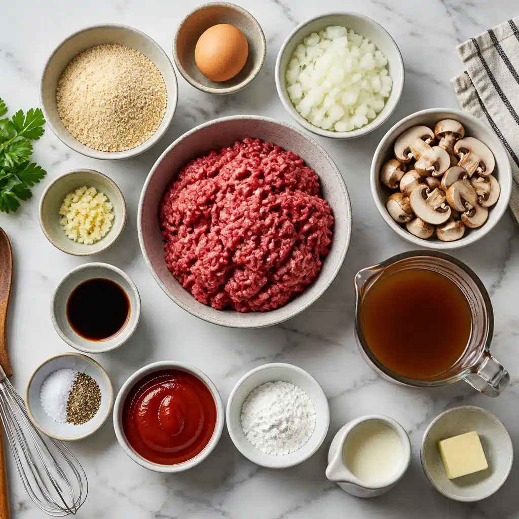 Classic Salisbury Steak Meatballs