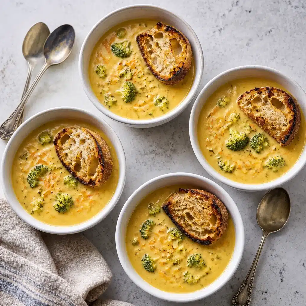 Comforting Classic Broccoli Cheddar Soup You'll Love