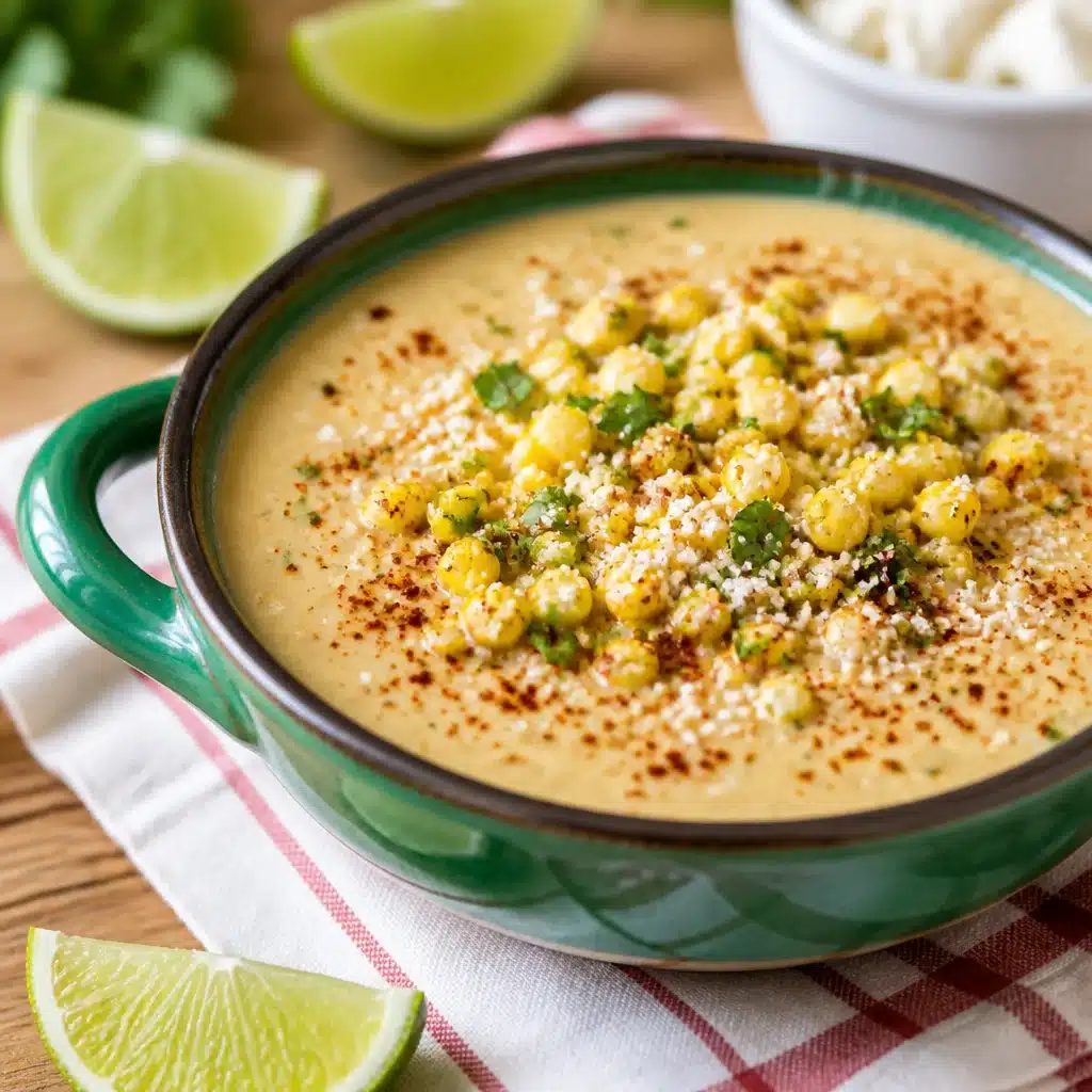 Deliciously Creamy Mexican Street Corn Soup for Cozy Nights
