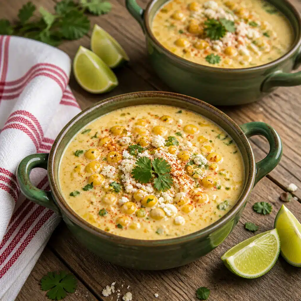 Deliciously Creamy Mexican Street Corn Soup for Cozy Nights
