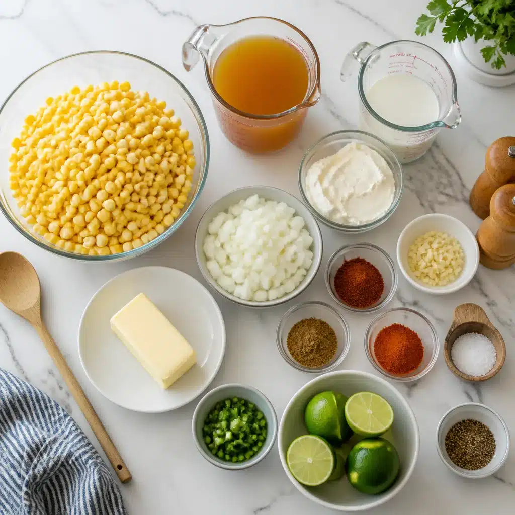 Mexican Street Corn Soup