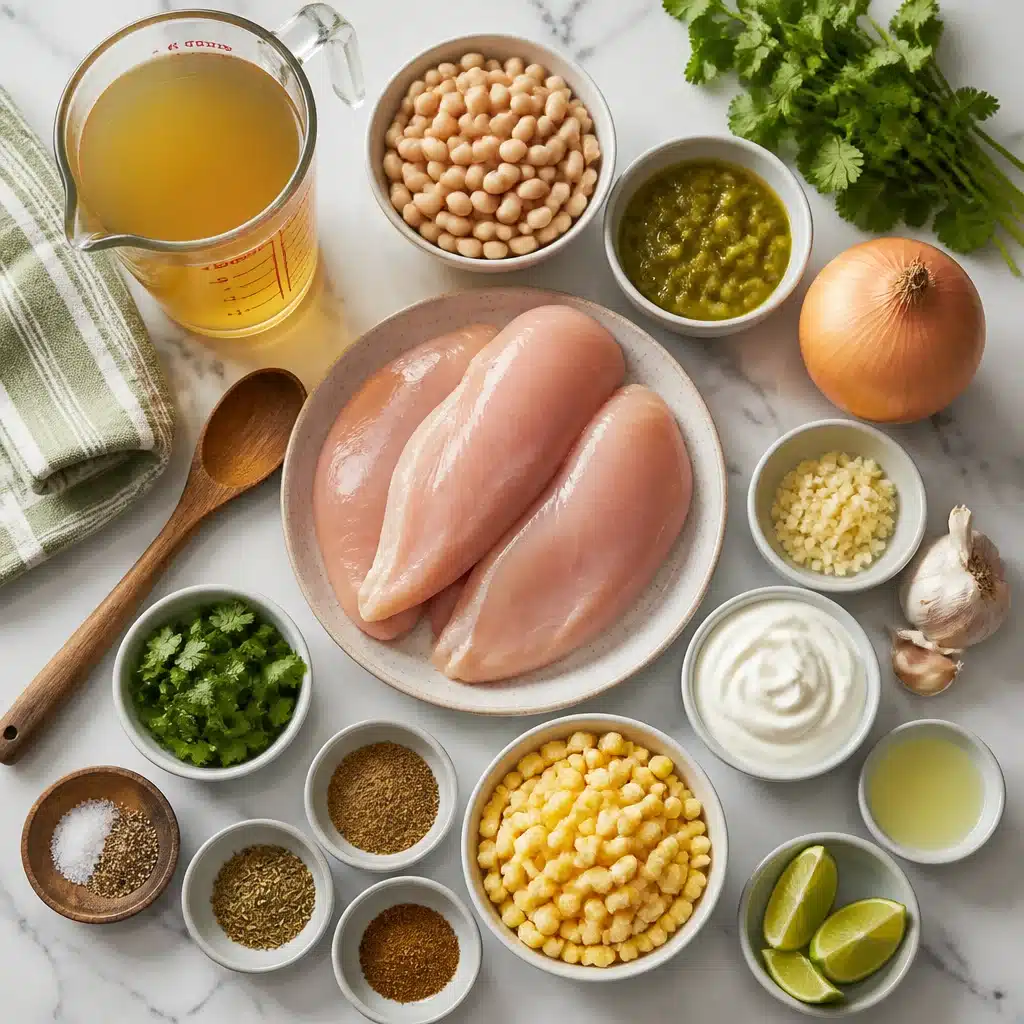 Healthy High-Protein White Chicken Chili