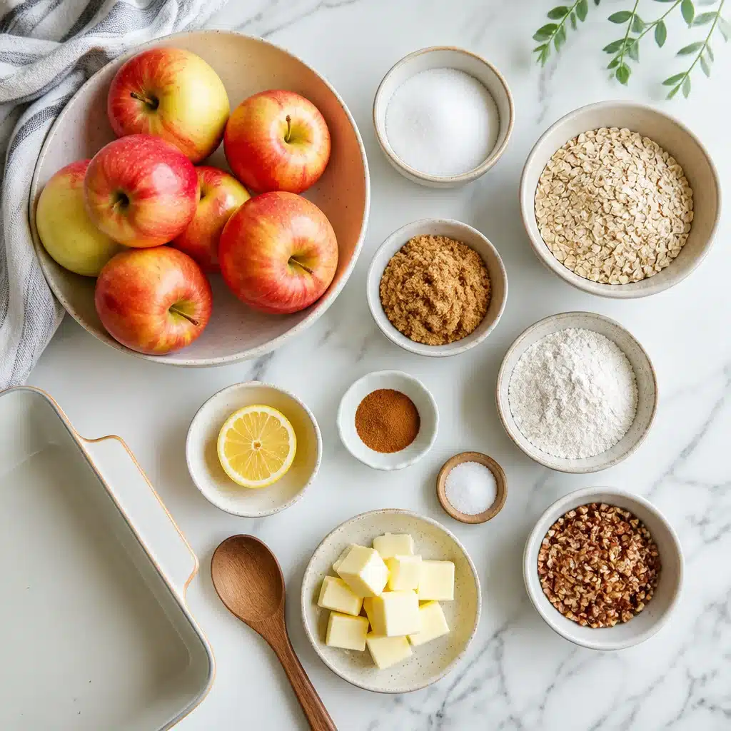 Old-Fashioned Cast Iron Apple Crisp