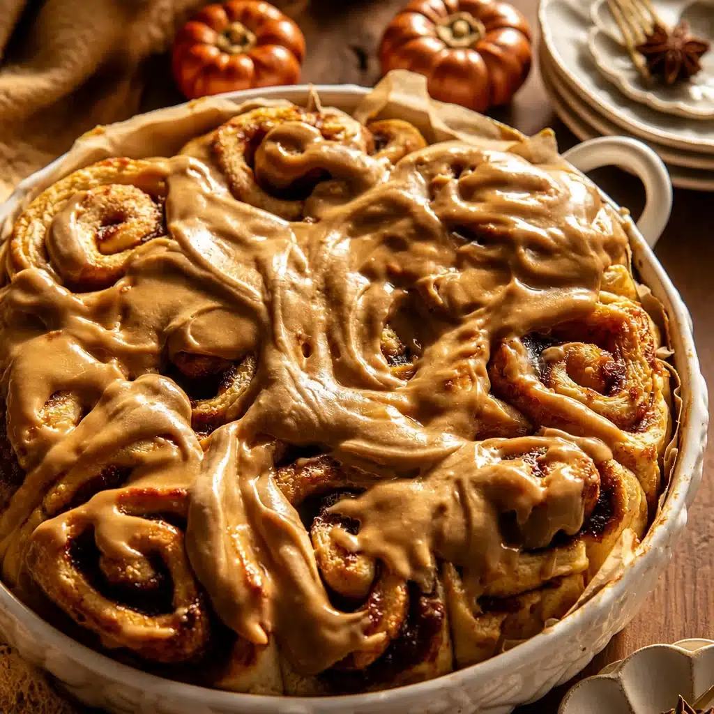Deliciously Soft Homemade Pumpkin Butter Cinnamon Rolls