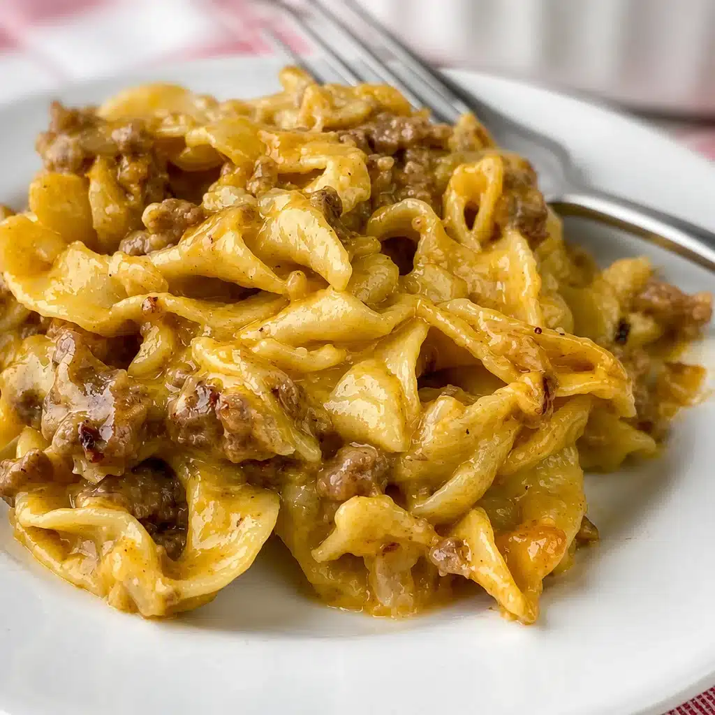 Easy Hamburger Casserole Recipe for Cozy Family Dinners